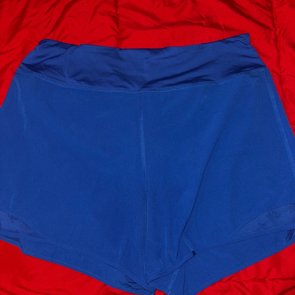 Women's Performance Athletic Shorts in Bold Blue